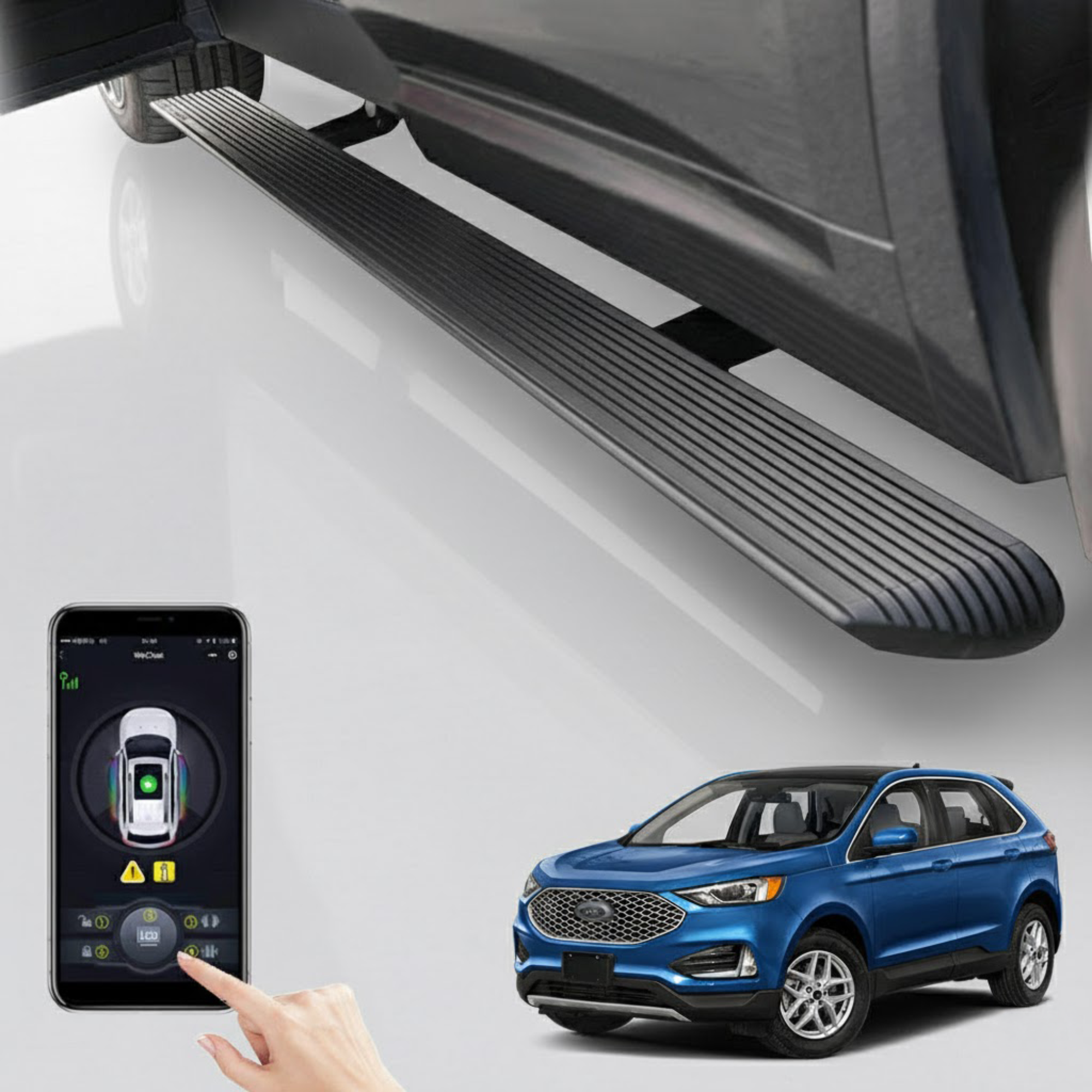 Ford Equator Sport Great Value LED Lights Car Padre Side Step Electric Telescopic Running Board Ford Equator Sport